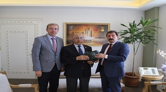 Rektör Murat'tan Vali Tavlı'ya ziyaret