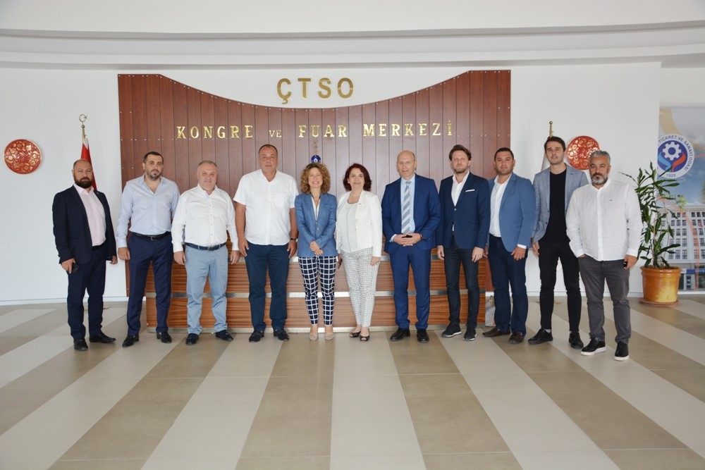 YUNANİSTAN İSTANBUL BAŞKONSOLOSU GEORGINA SOULTANAPOULO ÇTSO YÖNETİM KURULUNU ZİYARET ETTİ.