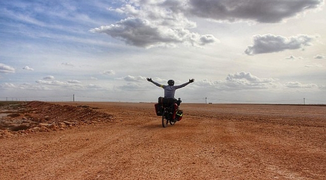 1 yılda 81 ili bisikleti ile gezdi