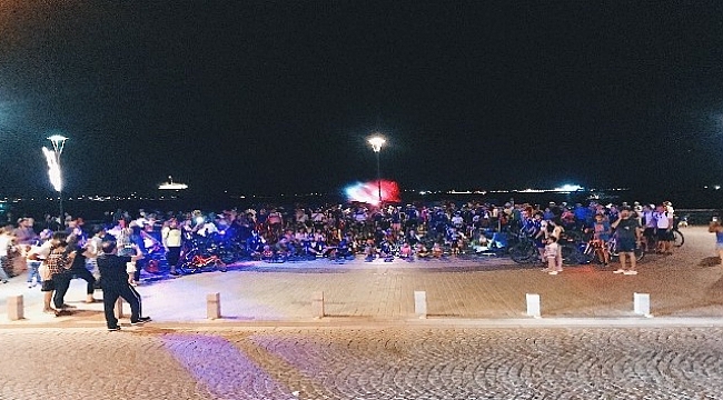 Bisikletlerle 30 Ağustos Zafer Turu
