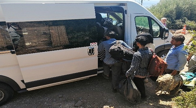 Çanakkale'de 52 mülteci yakalandı