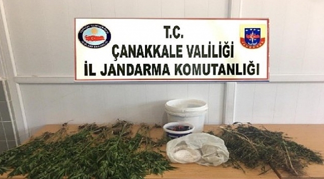 Çanakkale'de uyuşturucu operasyonu