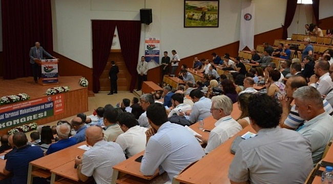 32. Ulusal Tarımsal Mekanizasyon ve Enerji Kongresi ÇOMÜ ev sahipliğinde düzenleniyor