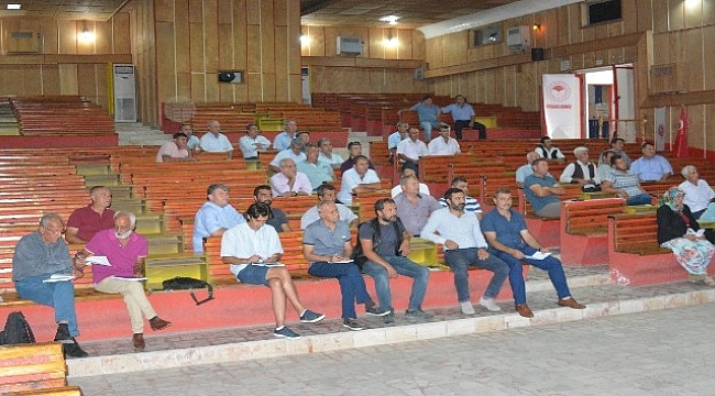 Ayvacık'ta “Kırsal Kalkınma Destekleri” anlatıldı