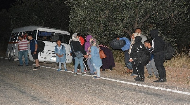 Çanakkale'de 103 mülteci yakalandı