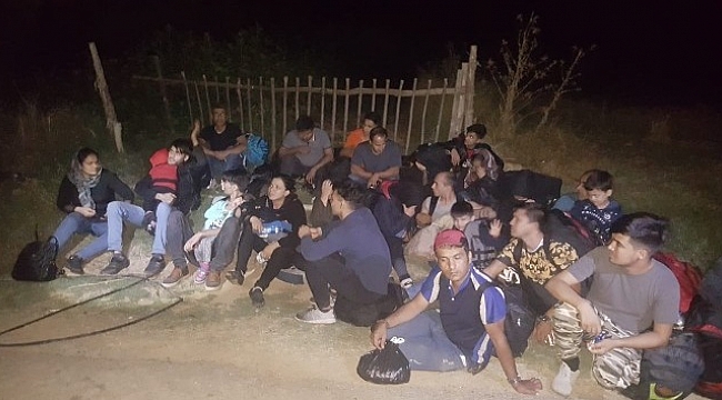 Çanakkale'de 48 mülteci yakalandı