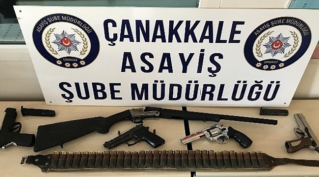 Çanakkale'de 8 yağmacı yakalandı