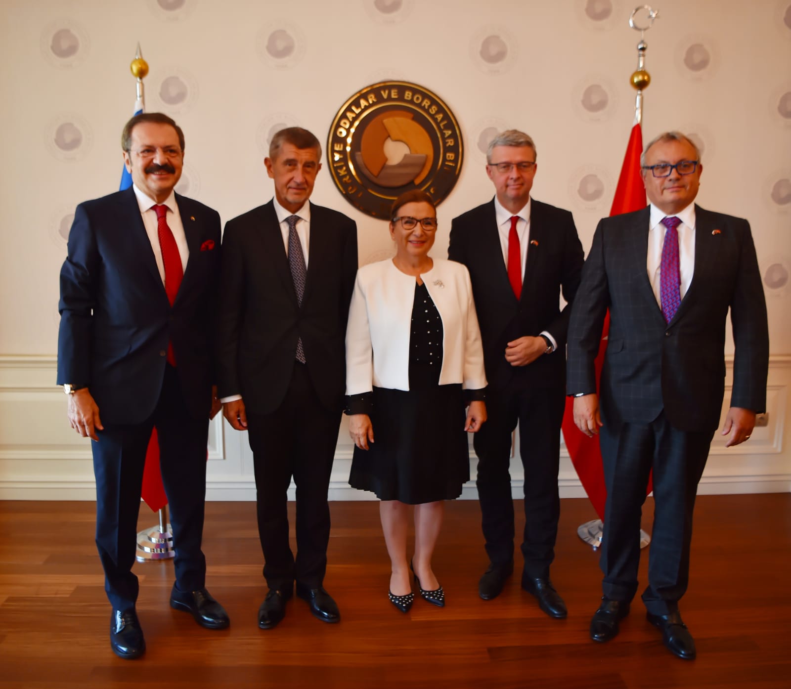 Çek Cumhuriyeti Başbakanı Andrej Babis onuruna çalışma yemeği düzenlendi