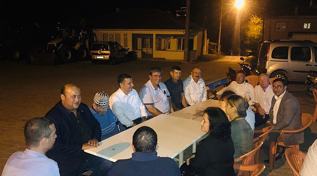 CHP Çanakkale Milletvekili Özgür Ceylan, Köy Ziyaretlerini Sürdürerek Üretici İle Buluşmaya Devam Ediyor