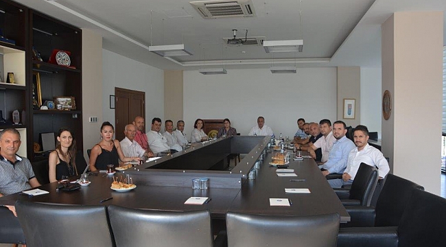 ÇTSO YÖNETİM KURULU SİNERJİ TOPLANTISINDA 18 NO’LU MESLEK GRUBU İLE BİR ARAYA GELDİ
