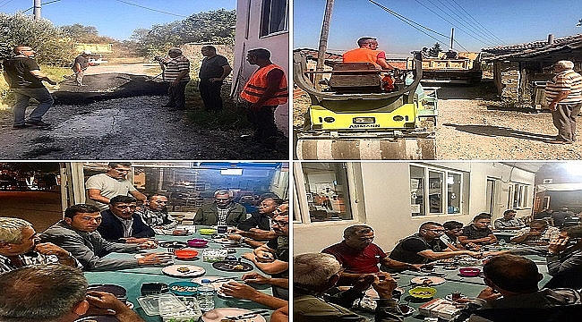 KÖY İÇİ YOLLARI ASFALTLANDI
