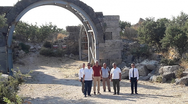 “MÜZE VE ANTİK KENTLERE İNCELEMELERDE BULUNULDU”