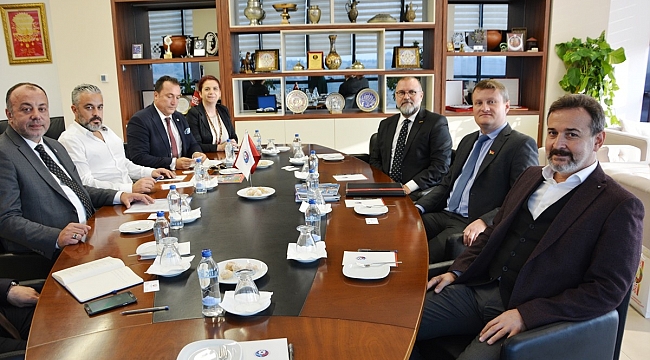 Belarus İstanbul Başkonsolosu Sayın Aleksi Shved ÇTSO Yönetim Kurulunu Ziyaret Etti