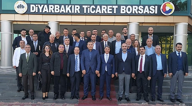 ÇANAKKALE HEYETİ HAYVANCILIK OSB İLE İLGİLİ TEKNİK HEYET ZİYARETİ İÇİN DİYARBAKIRDA