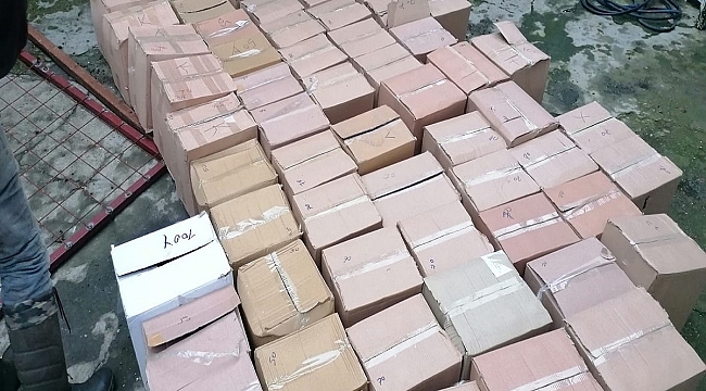 Çanakkale'de 688 litre kaçak içki ele geçirildi