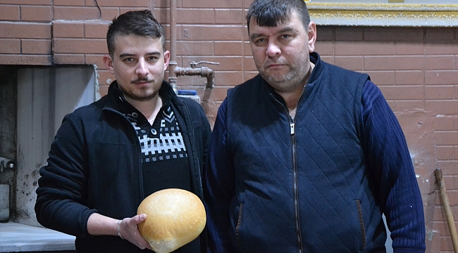 Bigalı fırıncıdan bir ay bedava ekmek