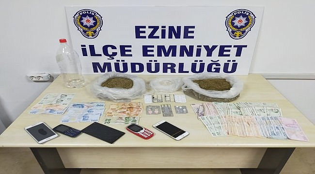 Çanakkale'de uyuşturucu operasyonunda 4 şüpheli gözaltına alındı