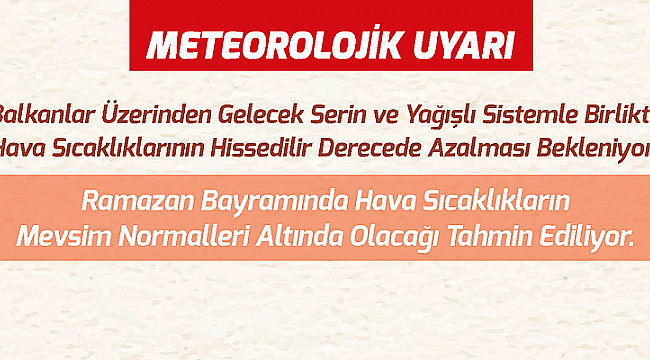 Meteorolojik Uyarı