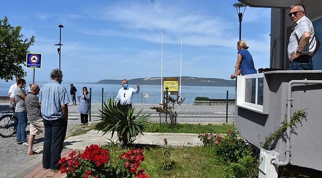 Başkan Gökhan, Barış Kordonu'ndaki Kafeterya Binası Çalışmalarını Yerinde İnceledi