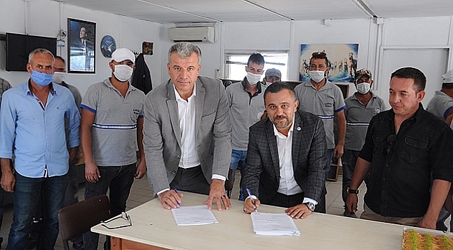 KARABİGA BELEDİYESİ İLE HİZMET-İŞ SENDİKASI TOPLU İŞ SÖZLEŞMESİ TÖRENİ