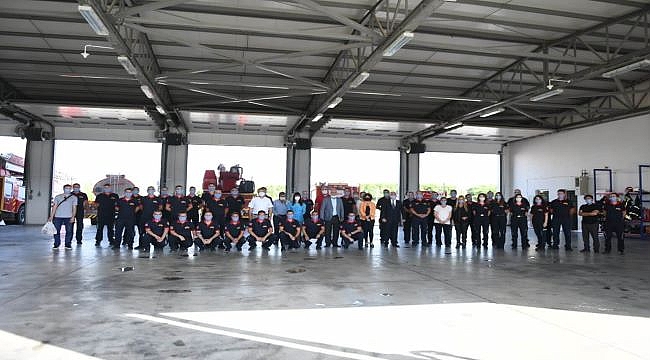 Başkan Gökhan İtfaiye Personeli İle Bir Araya Geldi