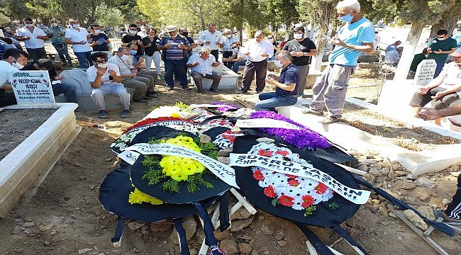 Kalp krizi sonucu vefat eden uzman çavuş Ezine'de son yolculuğuna uğurlandı