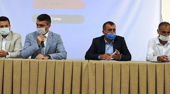 Lapseki'de Köylere Hizmet Götürme Birliği toplantısı