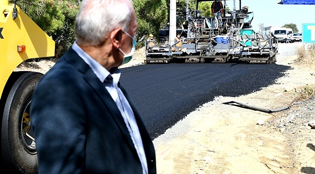 Lapseki'de üst yapı çalışmaları sürüyor