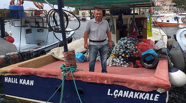 Palamut balıkçının yüzünü güldürüyor