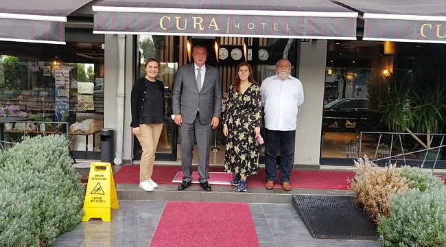 YÖNETİM KURULU BAŞKANI SELÇUK SEMİZOĞLU’NDAN CURA HOTEL'E ZİYARET