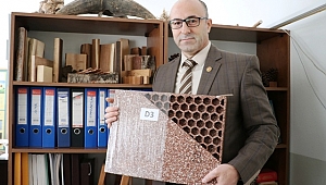  Ormanda atıl kalan çam kabuklarından ısı yalıtım malzemesi ürettiler