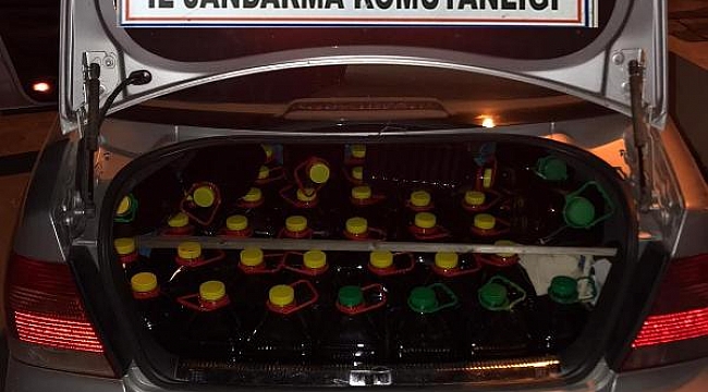 Çanakkale'de 305 litre kaçak şarap ele geçirildi