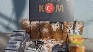 Ayvacık'ta kaçak sigara operasyonuna 1 gözaltı