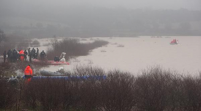 Ayvack'ta baraj suyunda kaybolan kişiyi arama çalışmaları 4'üncü gününde devam ediyor