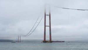 Kedi Yolu ile birlikte, 1915 Çanakkale Köprüsü silüeti belirdi