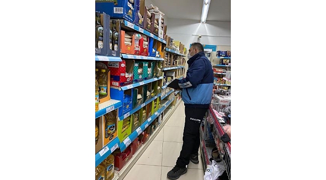 Ayvacık Belediyesi'nden marketlere denetim