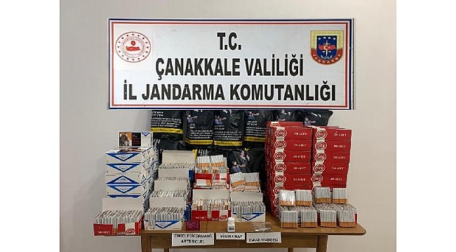 Çanakkale'de uyuşturucu operasyonu: 2 gözaltı