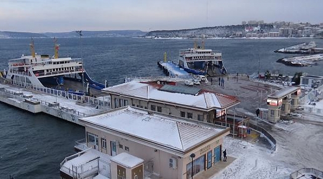Gökçeada ve Bozcaada'ya feribot seferleri yapılamıyor