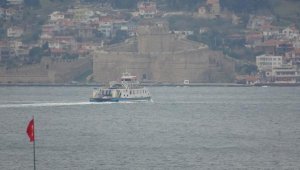 Gökçeada ve Bozcaada'ya yarınki feribot seferleri iptal edildi