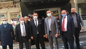 İYİ Parti Çan ilçesinde STK ve Esnaf ziyaretleri gerçekleştirildi.