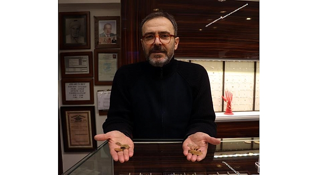 Kuyumcular sahte altını mihenk taşıyla anlıyor