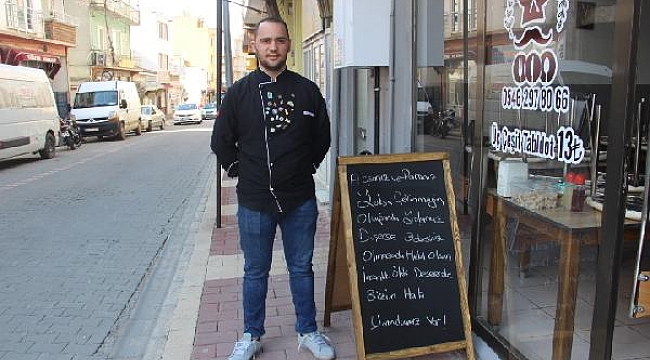 Çanakkale'de milli aşçıdan örnek davranış