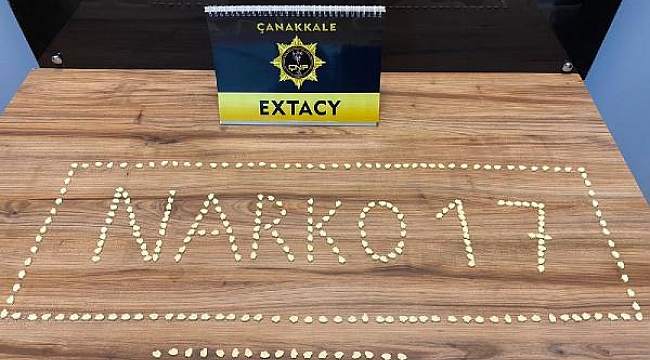 Çanakkale'de uyuşturucu operasyonu: 1 gözaltı