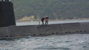 Çanakkale'de, Dumlupınar Denizaltısı şehitleri anıldı