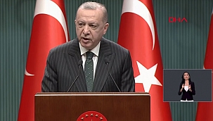 Cumhurbaşkanı yeni tedbirleri açıkladı: ''Ramazanda iki hafta kısmi kapanma''