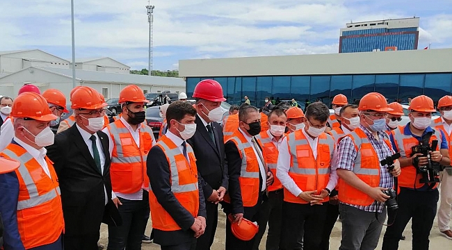 ÇTSO YÖNETİM KURULU BAŞKANI 1915 ÇANAKKALE KÖPRÜSÜ ZİYARETİNE KATILDI