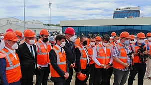 ÇTSO YÖNETİM KURULU BAŞKANI 1915 ÇANAKKALE KÖPRÜSÜ ZİYARETİNE KATILDI