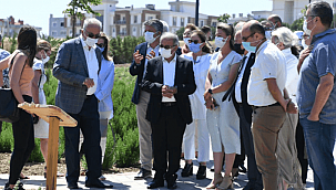 Çanakkale'ye Mis Kokular Saçan Aromatik ve Tıbbi Bitkiler Parkı Açıldı