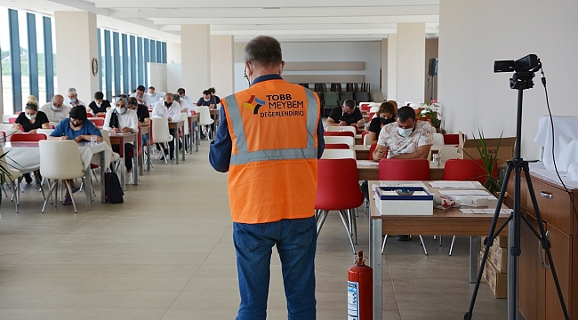 SORUMLU EMLAK DANIŞMANLIĞI SINAVLARI ÇTSO’DA BAŞLADI