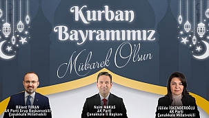 AK Parti Çanakkale İl Başkanı Naim Makas'ın Bayram Mesajı